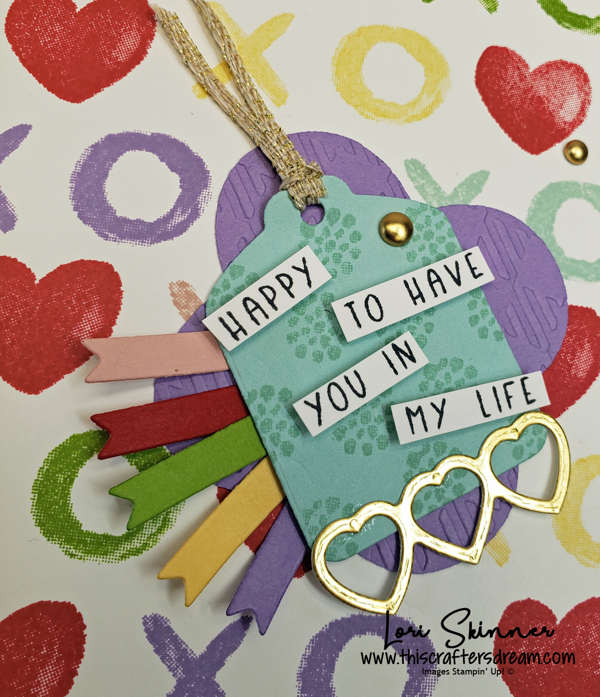 Sweet Conversations_Valentines Day Card_Detail_Lori Skinner_This Crafters Dream